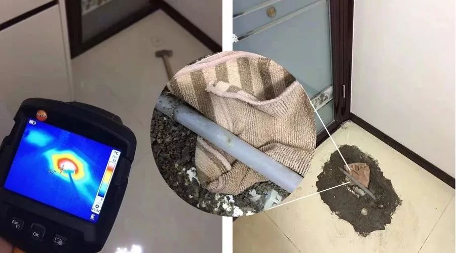 利用紅外熱像儀無(wú)損診斷地暖滲漏，簡(jiǎn)便快捷！