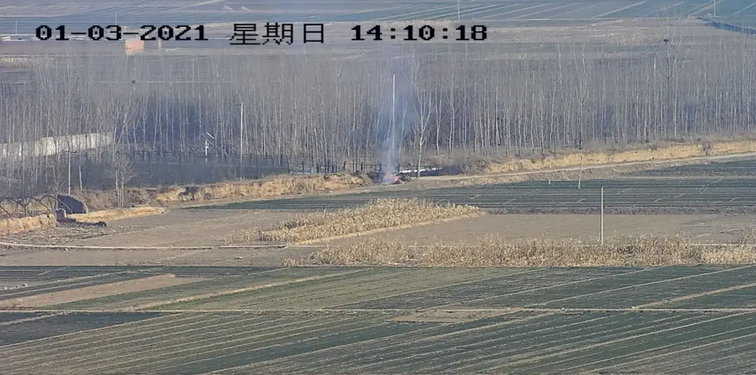 秸稈焚燒高空瞭望監控預警系統