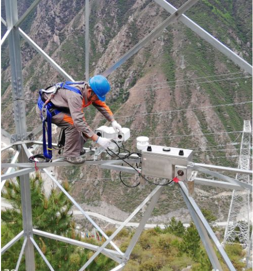 華瑞通輸電線(xiàn)路圖像在線(xiàn)監測裝置：5km野外森林火災預警監控熱成像攝像機